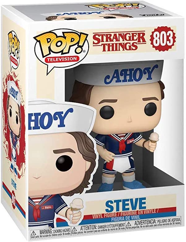 Stranger Things Steve w/ Hat and Ice Cream Pop! Vinyl Figure